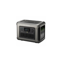 Booked Builders R1500 Portable Power Station – 1800W (3000W Peak) Solar Generator with 1152Wh LiFePO4 Battery for Emergency, RV & Off-Grid Power