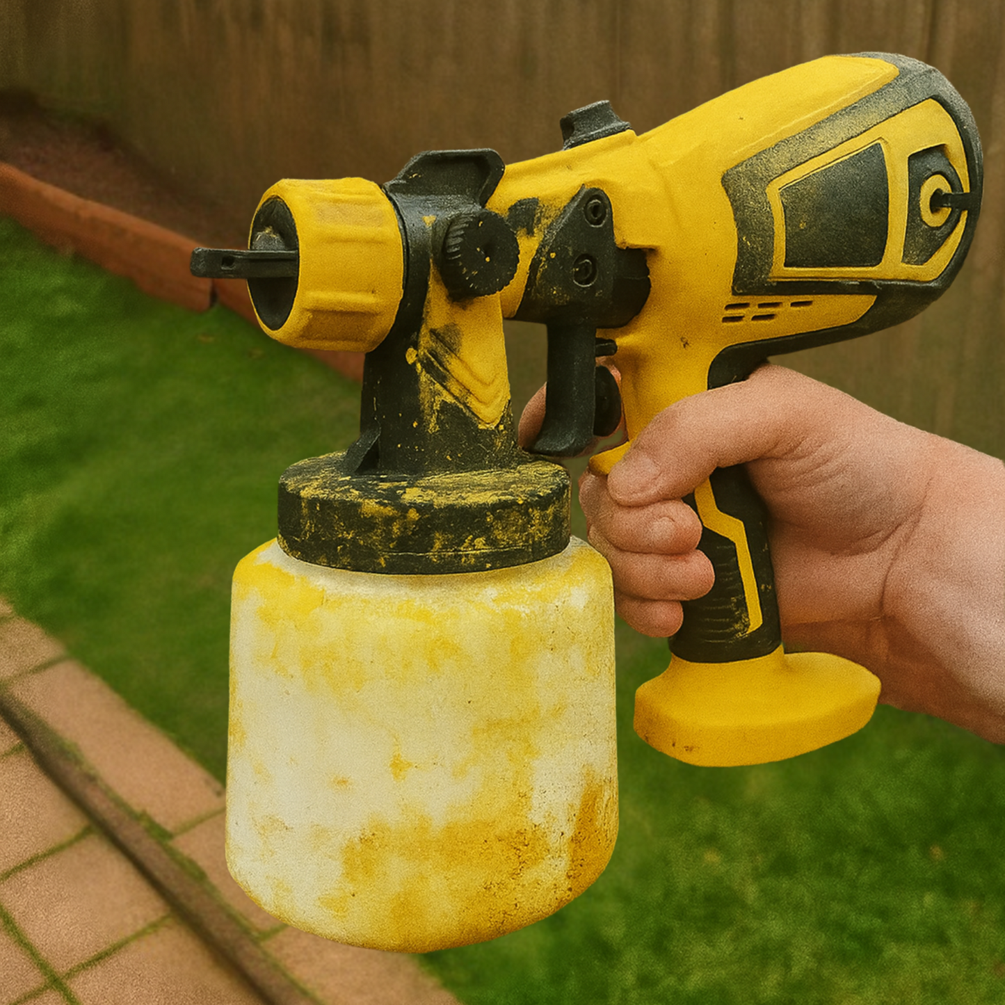 DeWalt 18V Cordless Paint Sprayer – Lightweight, High-Precision HVLP