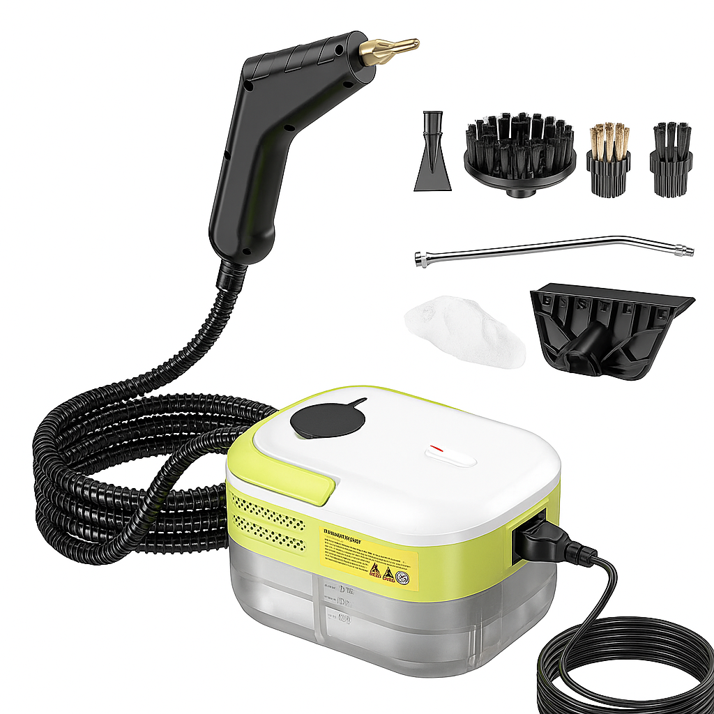 High-Temperature Steam Cleaner for Home, Car & Upholstery