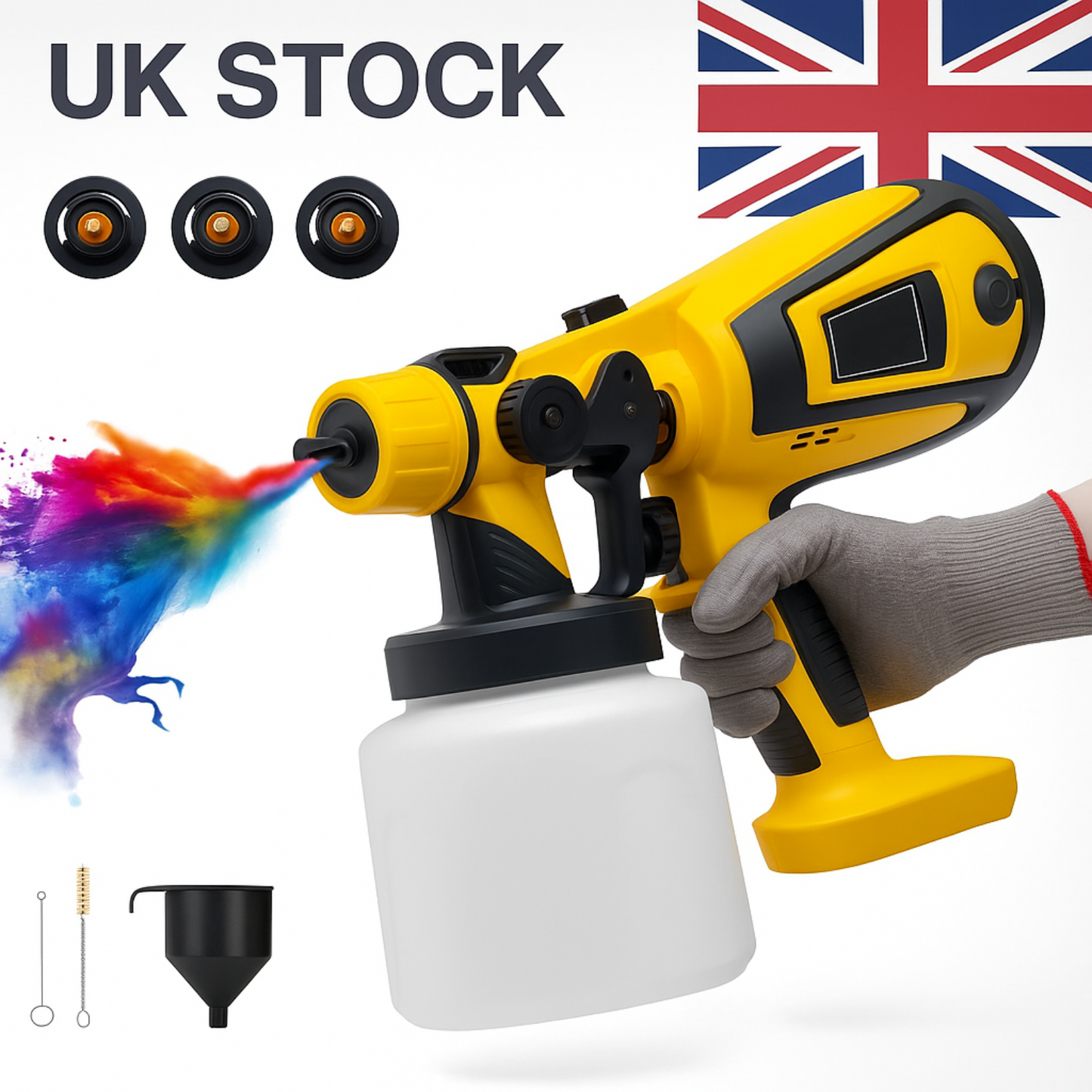 DeWalt 18V Cordless Paint Sprayer – Lightweight, High-Precision HVLP Spray Gun