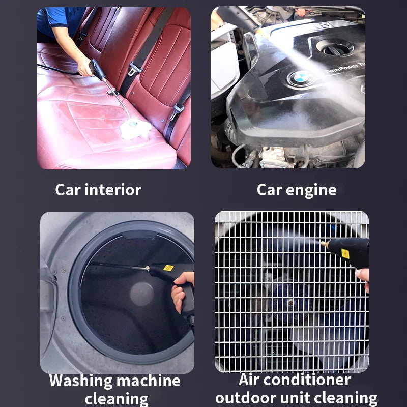 High-Temperature Steam Cleaner for Home, Car & Upholstery