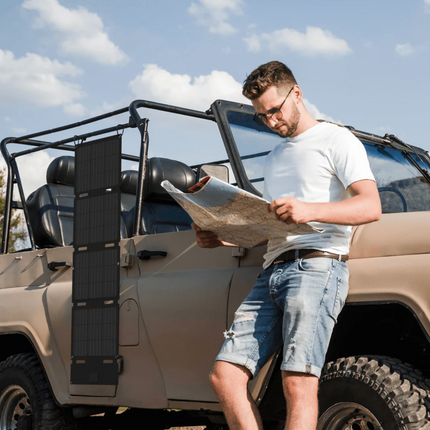 Booked Builders 45W Portable Solar Panel