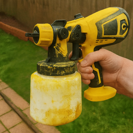DeWalt 18V Cordless Paint Sprayer – Lightweight, High-Precision HVLP