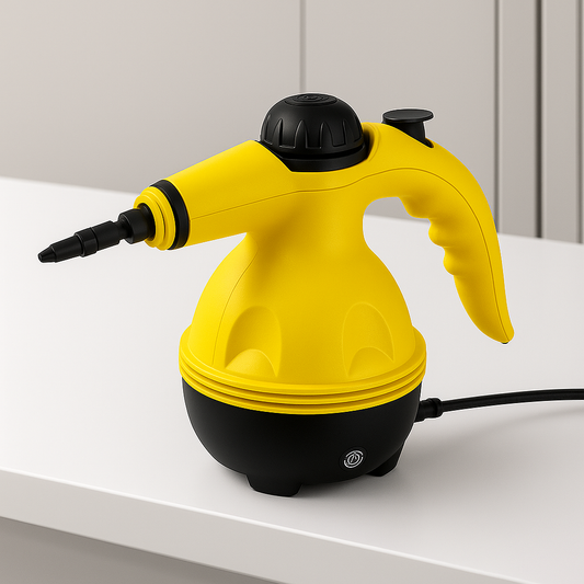 Powerful Handheld Steam Cleaner Compact High-Pressure Steamer with Multi Nozzle Attachments for Home, Car & Upholstery