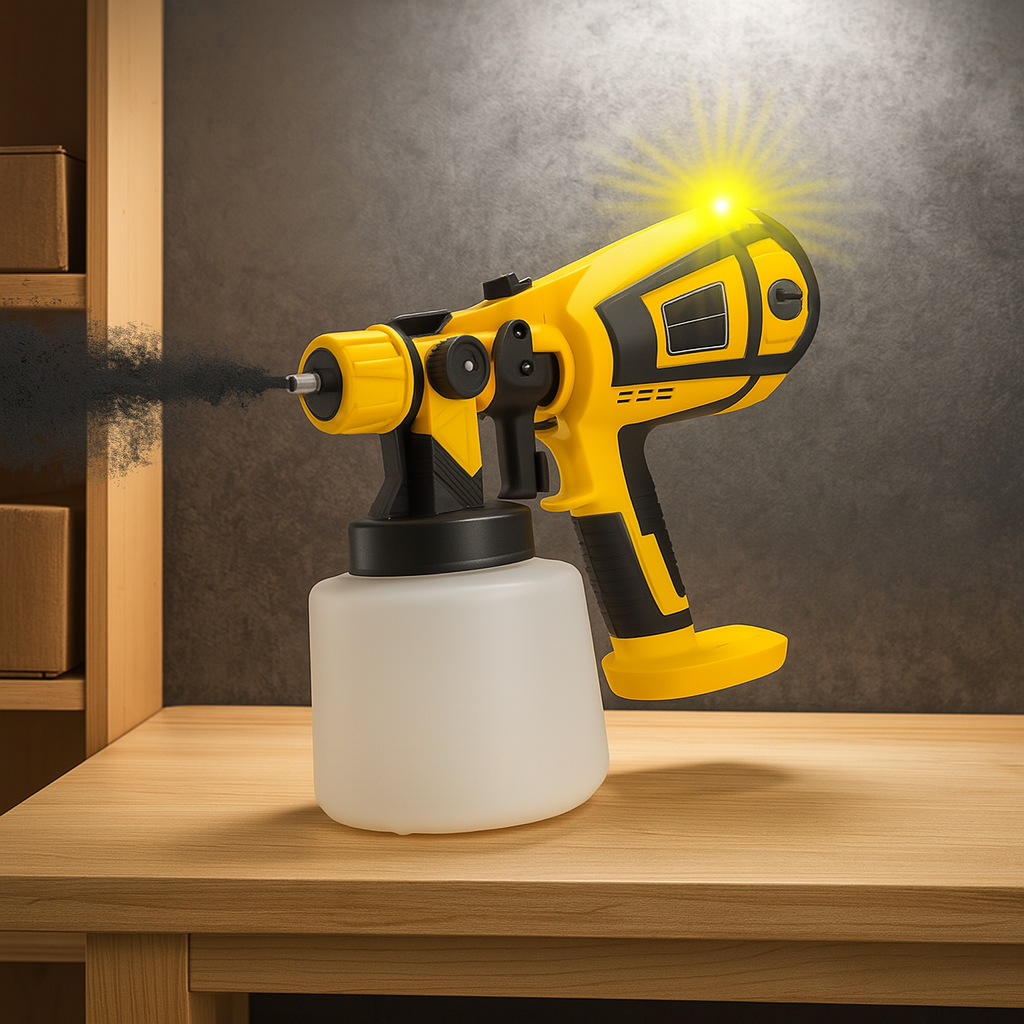 DeWalt 18V Cordless Paint Sprayer – Lightweight, High-Precision HVLP Spray Gun