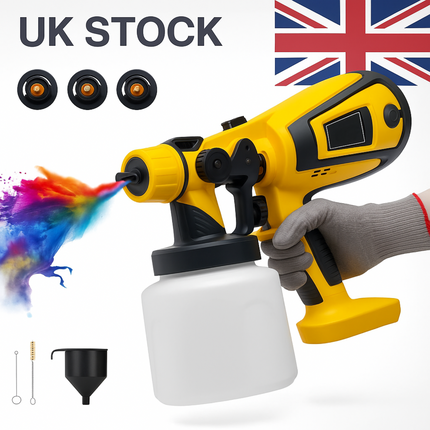 DeWalt 18V Cordless Paint Sprayer – Lightweight, High-Precision HVLP Spray Gun