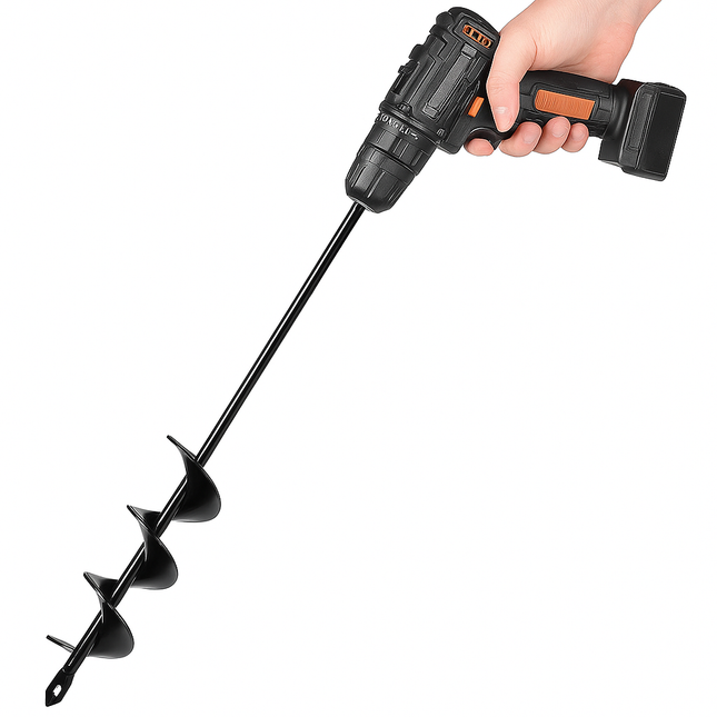 Effortless Garden Drill™ – Heavy-Duty Auger Bit for Planting, Digging & Soil Aeration