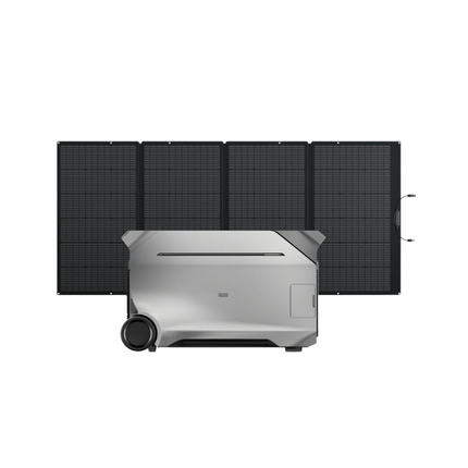 Booked Builders DELTA Pro 3 Solar Generator (PV400W)  2600W Solar Input, High Efficiency