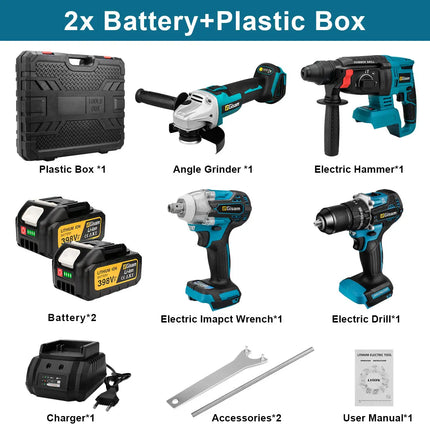 Ultimate DIY Toolset™ – 148-Piece Home Repair & Hand Tool Kit for Beginners, Homeowners & DIY Projects