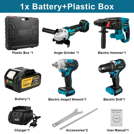 Ultimate DIY Toolset™ – 148-Piece Home Repair & Hand Tool Kit for Beginners, Homeowners & DIY Projects