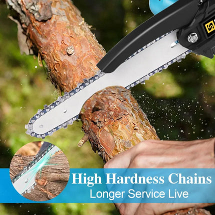 Cordless Makita Compatible Mini Garden Chainsaw™ – 18V Compact Pruning Saw for Tree Trimming & Yard Work