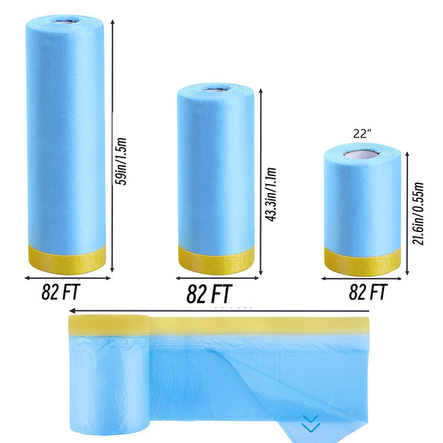 Perfect Paint Pre-Taped Masking Film™
