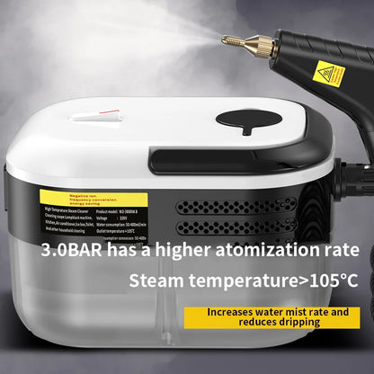 High-Temperature Steam Cleaner for Home, Car & Upholstery
