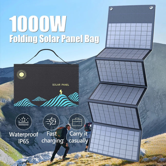 Solar Power Freedom™ – Portable Solar Generator Kit for Off-Grid, RV, Camping & Emergency Backup