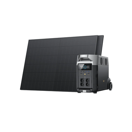 Booked Builders DELTA Pro Solar Generator with Dual Rigid 400W Panels (PV400W*2)