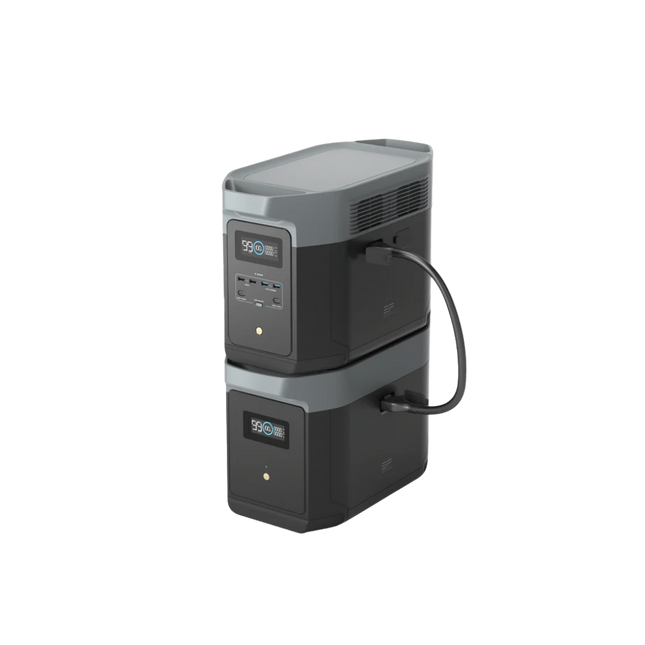 Booked Builders DELTA 2 Max + Smart Extra Battery Portable Power Station