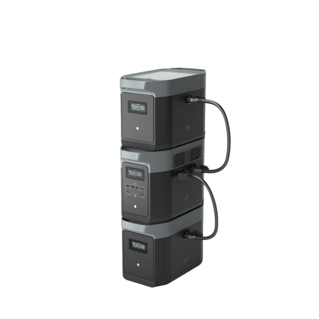 Booked Builders DELTA 2 Max + Smart Extra Battery Portable Power Station