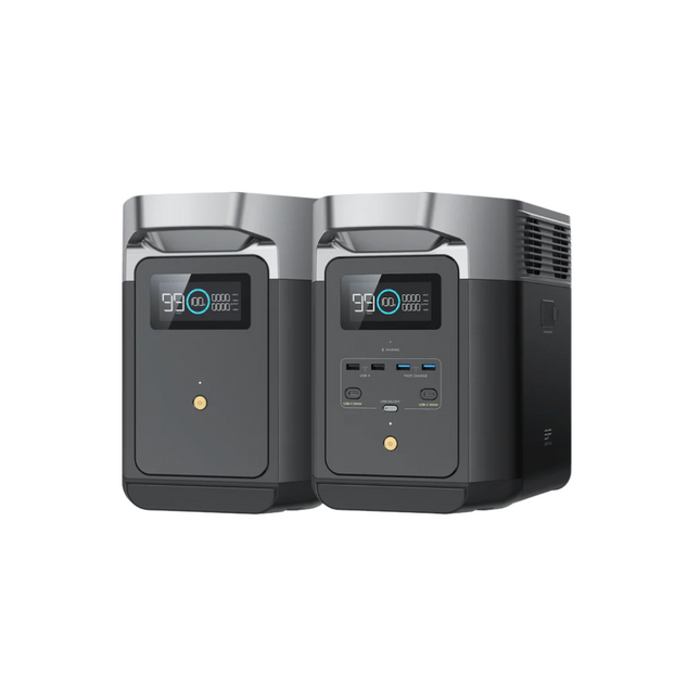 Booked Builders DELTA 2 + DELTA 2 Smart Extra Battery Portable Power Station